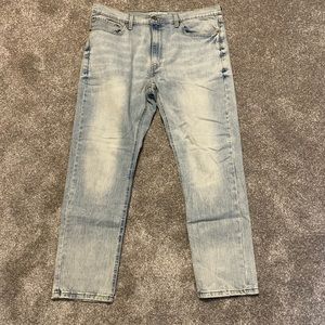 Levi’s Signature Light Blue Denim Jeans Regular Taper Size 38x30